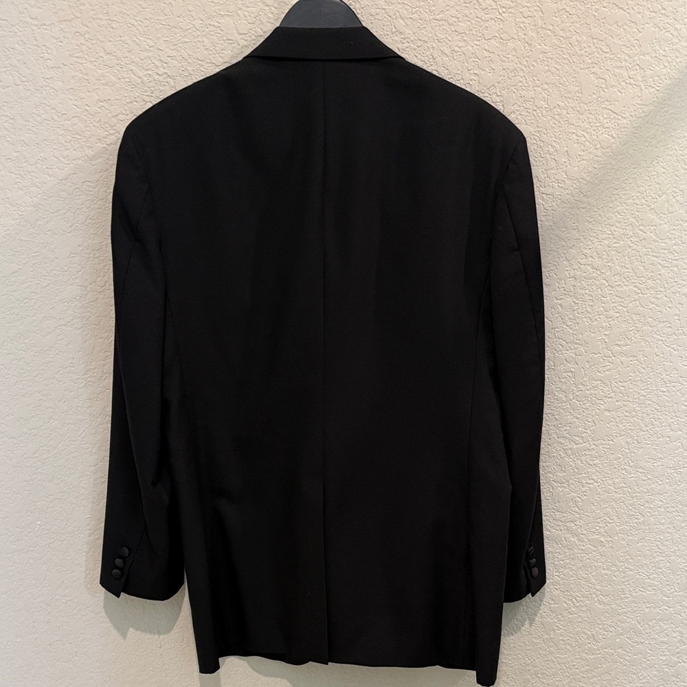 Pierre Balmain Classic Black Men's Blazer 42 L - Picture 9 of 11
